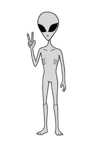 un alien